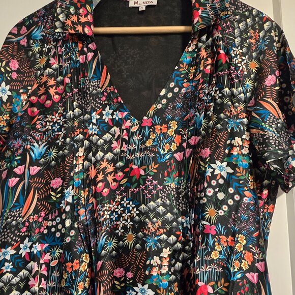 M by Niza Raglan Sleeve Short Dress (XL) - Picture 3 of 5